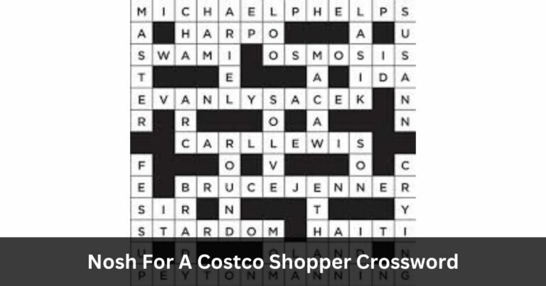 Nosh For A Costco Shopper Crossword